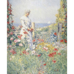 In the Garden - Childe Hassam