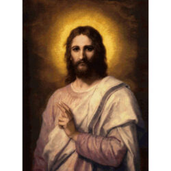 Figure of Christ - Heinrich Hofmann