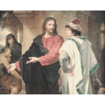 Christ and the Rich Young Ruler -  Heinrich Hofmann