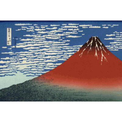 Mount Fuji in Clear Weather -  Hokusai