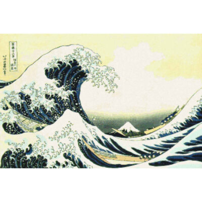 The Great Wave Off Kanagawa -  Hokusai