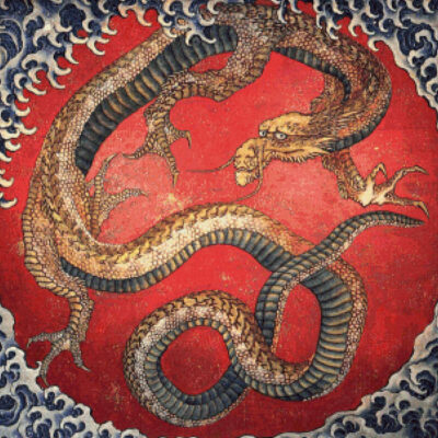 Dragon -   Hokusai