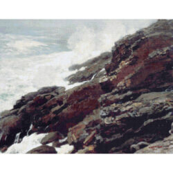 High Cliffs, Coast of Maine - Winslow  Homer