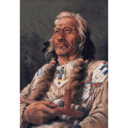 Portrait of Ak-Ene-Ah - Frank Tenney  Johnson