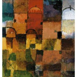 Red and White Domes - Paul Klee