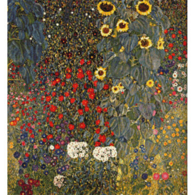 Farm Garden with Sunflowers - Gustav  Klimt