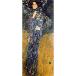 Portrait of Emilie Floge - Gustav Klimt