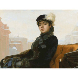 Portrait of an Unknown Woman - Ivan  Kramskoy