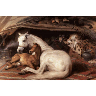 The Arab Tent - Sir Edwin Landseer