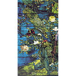 Peacocks and Peonies I (detail) - John  La Farge