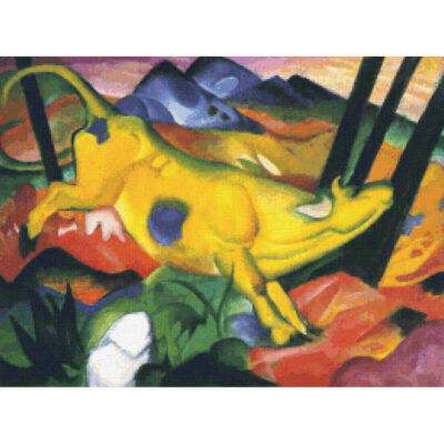 The Yellow Cow - Franz Marc