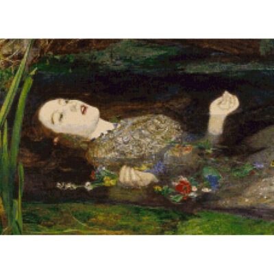 Ophelia (detail) - John Everett Millais