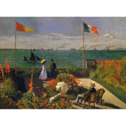 Terrace at Sainte-Adresse - Claude Monet