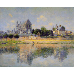 The Church at Vernon - Claude Monet