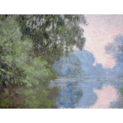 Morning on the Seine near Giverny -  Claude Monet