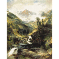 Mountain of the Holy Cross - Thomas  Moran