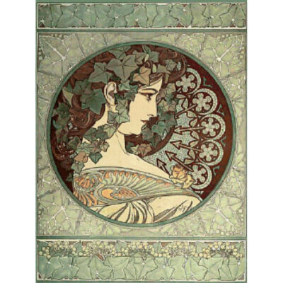 Ivy - Alphonse Mucha
