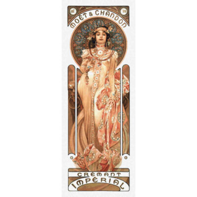 Moet & Chandon Cremant Imperial  - Alphonse Mucha