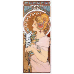 Feather - Alphonse Mucha