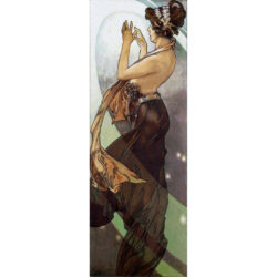 Pole Star (without floral border) -  Alphonse Mucha