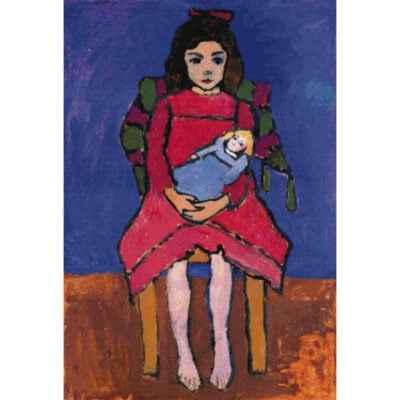 Girl with Doll - Gabriele Munter