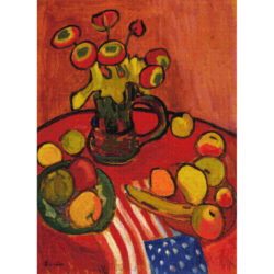 Still Life, Red - Gabriele Munter