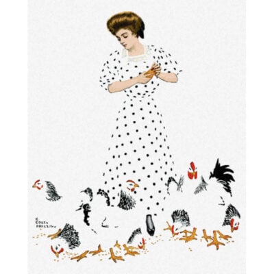 Feeding the Chickens - Coles Phillips