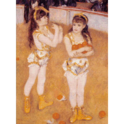 Jugglers at the Cirque Fernando - Pierre  Auguste Renoir