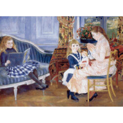 Children's Afternoon at Wargemont -  Pierre Auguste Renoir