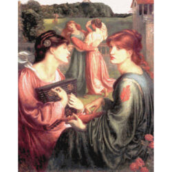 The Bower Meadow - Dante Gabriel  Rossetti