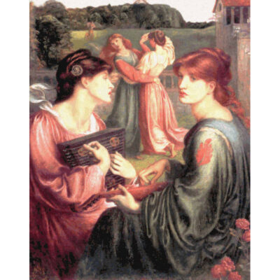 The Bower Meadow - Dante Gabriel  Rossetti