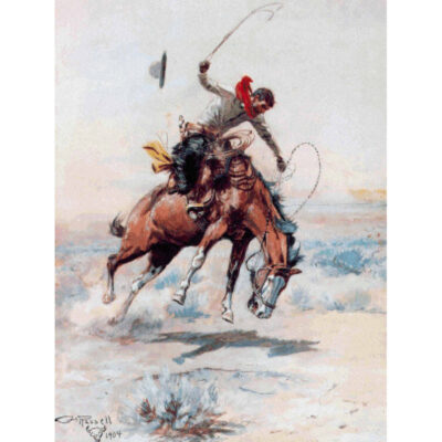 The Bucker - Charles M. Russell