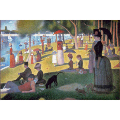 Sunday Afternoon on the Island of La  Grande Jatte - Georges Seurat