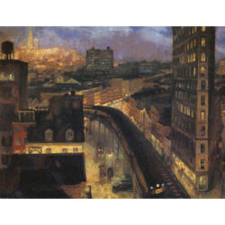 The City from Greenwich Village - John  Sloan