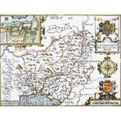 Caermarden - John Speed