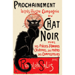 Chat Noir - Theophile-Alexandre Steinlen