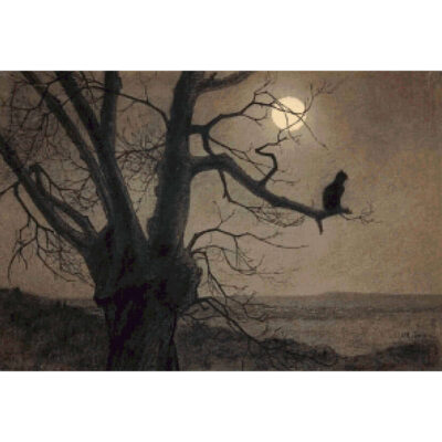 Chat au Clair de Lune -  Theophile-Alexandre Steinlen