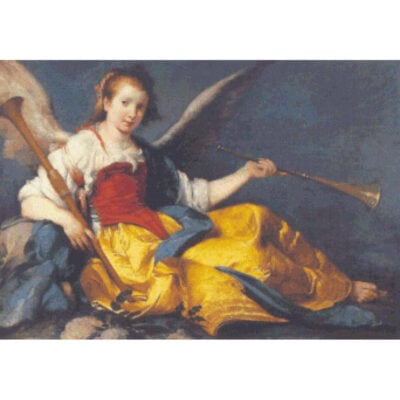 A Personification of Fame - Bernardo  Strozzi