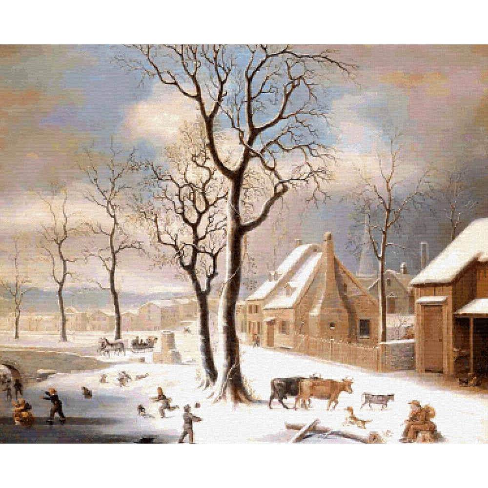 Village in Winter - Robert Street