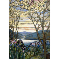 Magnolia and Irises - Louis Comfort  Tiffany