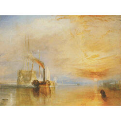The Fighting Temeraire Tugged to her  Last Berth to be Broken Up - J. M. W. Turner