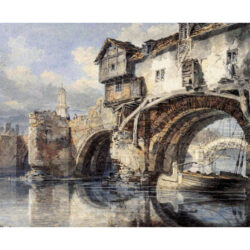 Old Welsh Bridge, Shrewsbury - J. M. W.  Turner