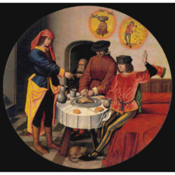 Joseph in Prison by Unknown (Master of  the Story of Joseph)