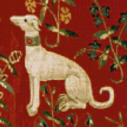 Cluny Tapestry Dog