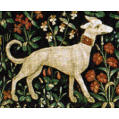Cluny Tapestry Dog II