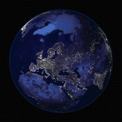 Earth from Space at Night