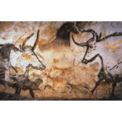 Aurochs, Horse, and Deer, Lascaux Caves