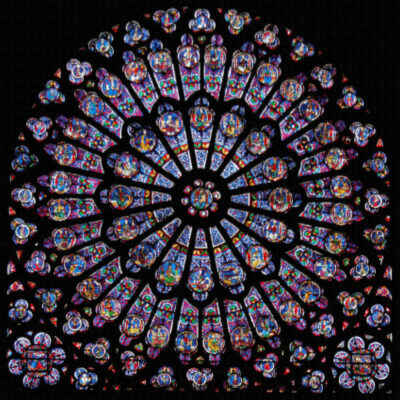 North Rose Window, Notre Dame, Paris