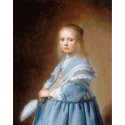 Portrait of a Girl Dressed in Blue -  Johannes Verspronck