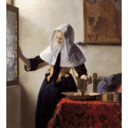 Young Woman with a Water Jug - Johannes  Vermeer